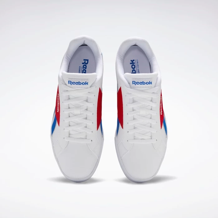 Reebok Royal Complete 3 Low Men's Classics White/Blue/Red | PH403WA