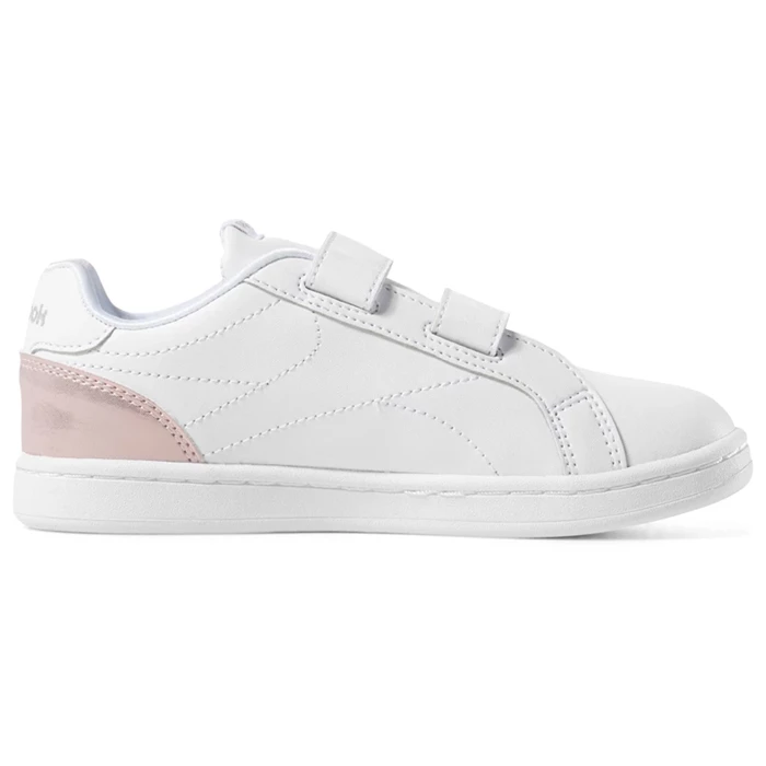 Reebok Royal Complete Clean 2V Kids' Sneakers White / Pink | PH530BN