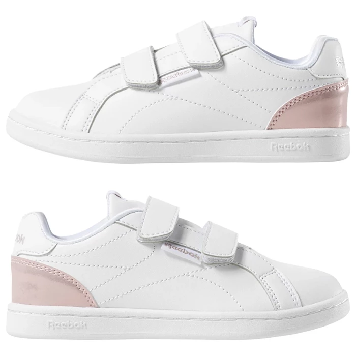 Reebok Royal Complete Clean 2V Kids' Sneakers White / Pink | PH530BN