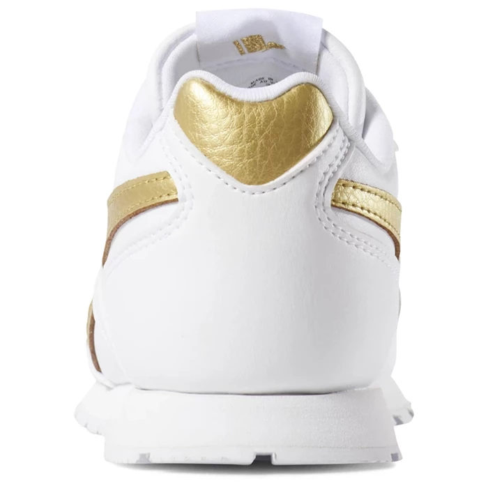 Reebok Royal Glide Kids' Sneakers White / Gold | PH192FU