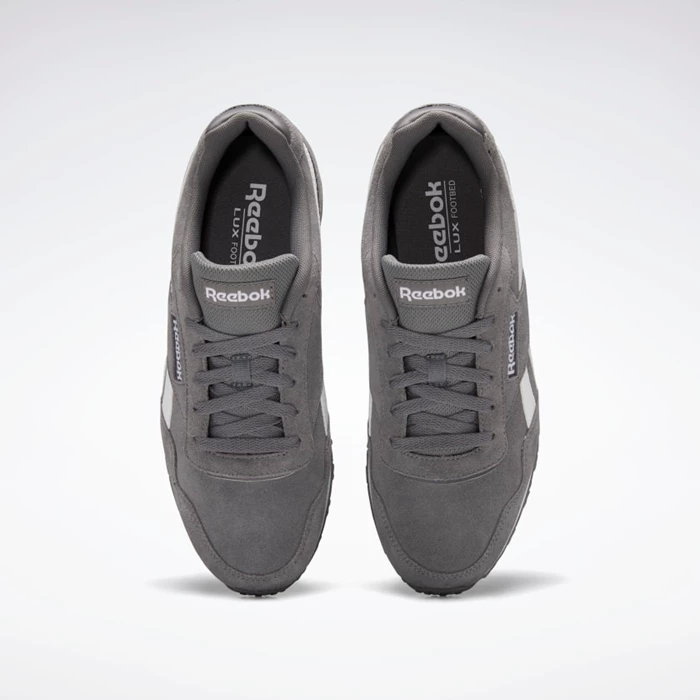 Reebok Royal Glide LX Men's Classics Grey/White/Grey | PH096TG