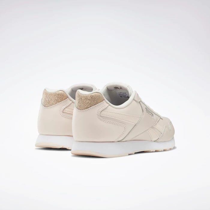 Reebok Royal Glide LX Women's Classics Pink/White/Gold | PH628UR