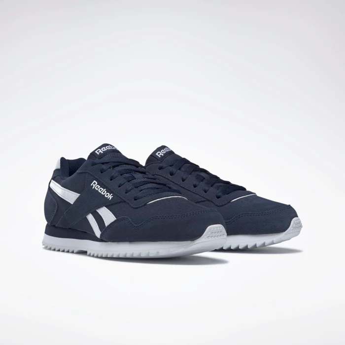 Reebok Royal Glide RPL Men's Classics Navy/White | PH784UT