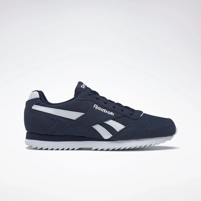 Reebok Royal Glide RPL Men\'s Classics Navy/White | PH784UT