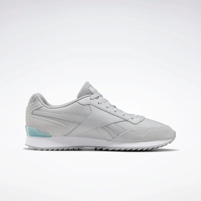 Reebok Royal Glide Ripple Clip Men's Classics Grey/Grey/White | PH164BR