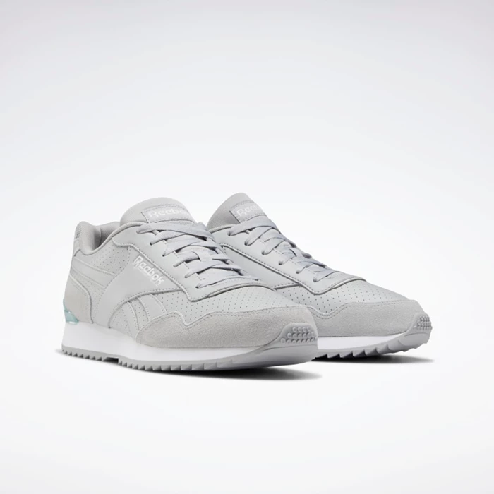 Reebok Royal Glide Ripple Clip Men's Classics Grey/Grey/White | PH164BR