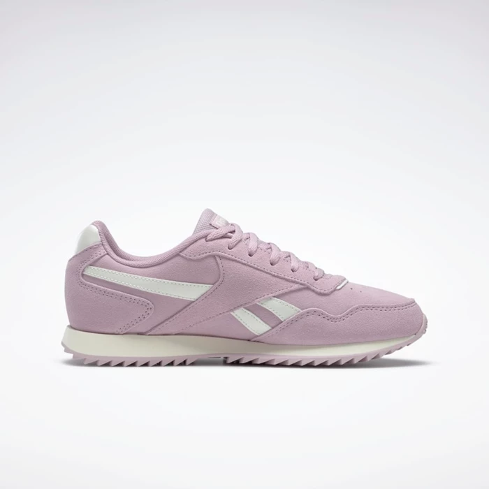 Reebok Royal Glide Ripple Women's Classics Purple/Purple | PH617QF