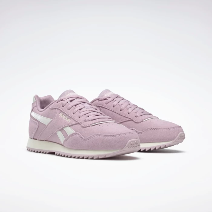 Reebok Royal Glide Ripple Women's Classics Purple/Purple | PH617QF