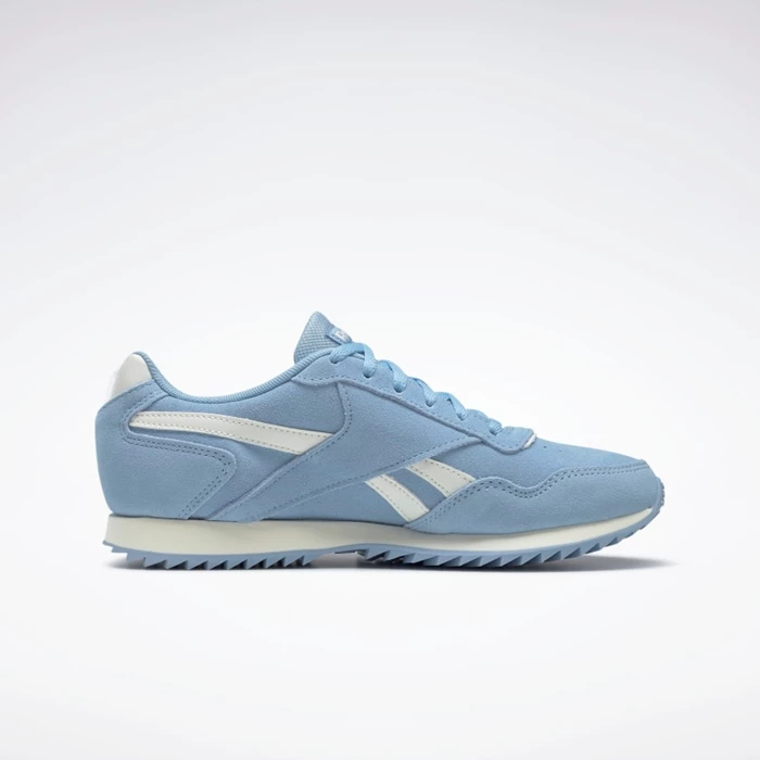 Reebok Royal Glide Ripple Women's Classics Blue/Blue | PH853HF