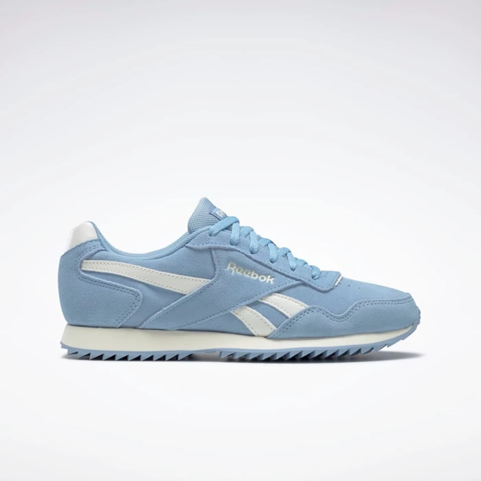 Reebok Royal Glide Ripple Women\'s Classics Blue/Blue | PH853HF