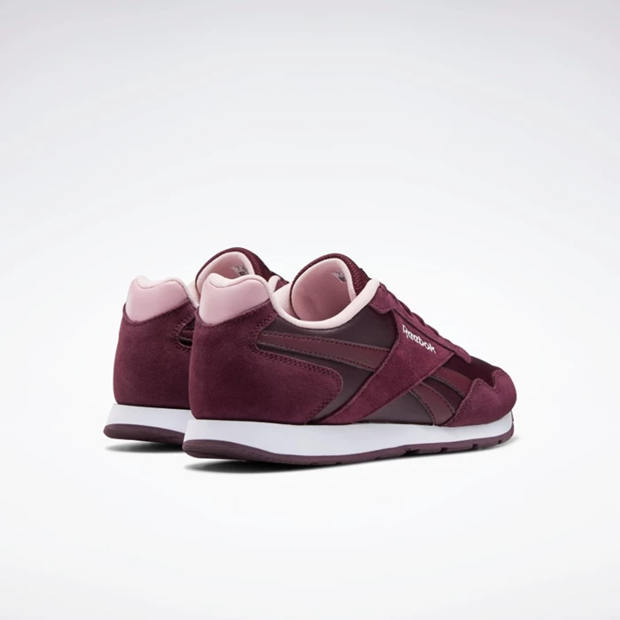 Reebok Royal Glide Women's Classics Burgundy/Pink/White | PH427BZ