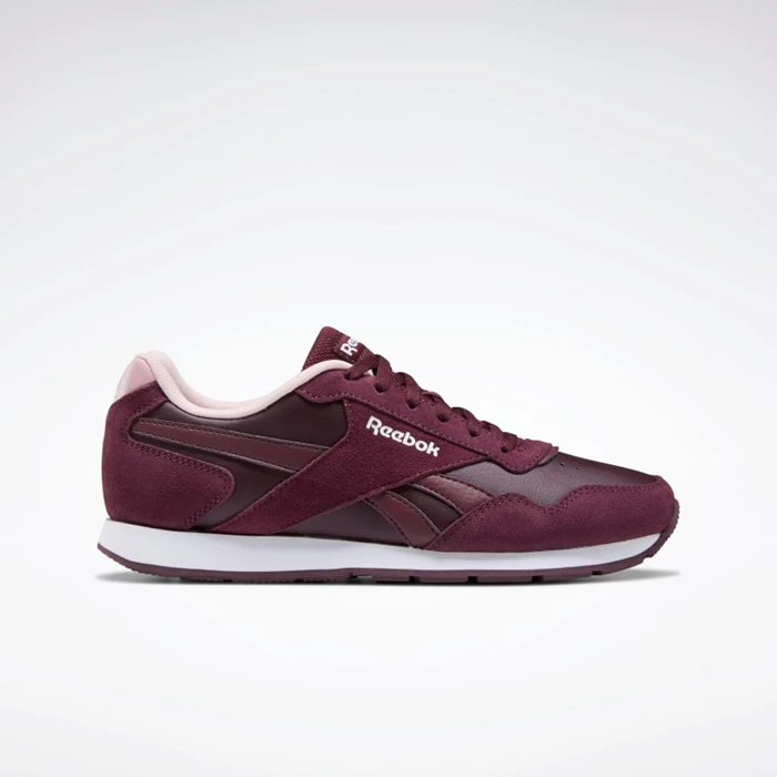 Reebok Royal Glide Women\'s Classics Burgundy/Pink/White | PH427BZ