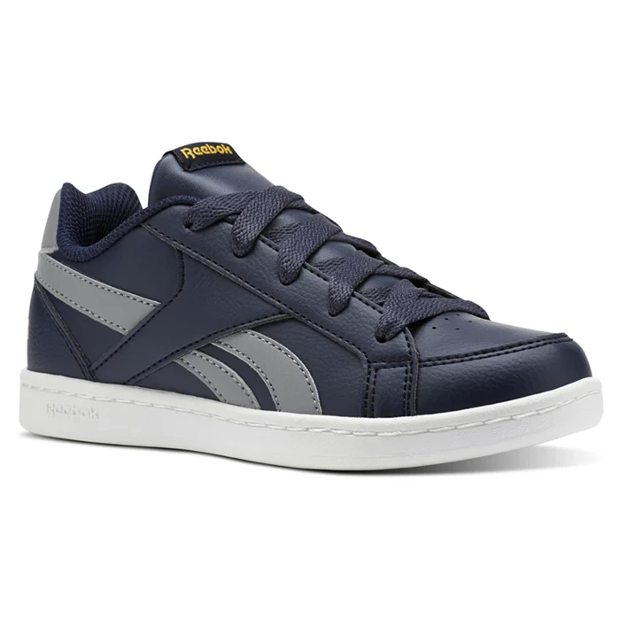 Reebok Royal Prime Kids\' Sneakers Navy / Grey / Gold | PH981XF