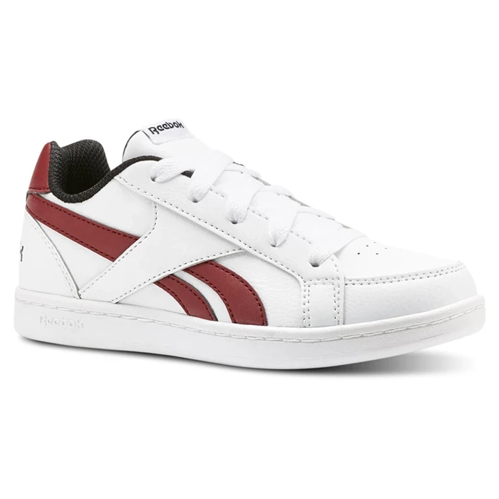 Reebok Royal Prime Kids\' Sneakers White / Red / Black | PH349LN