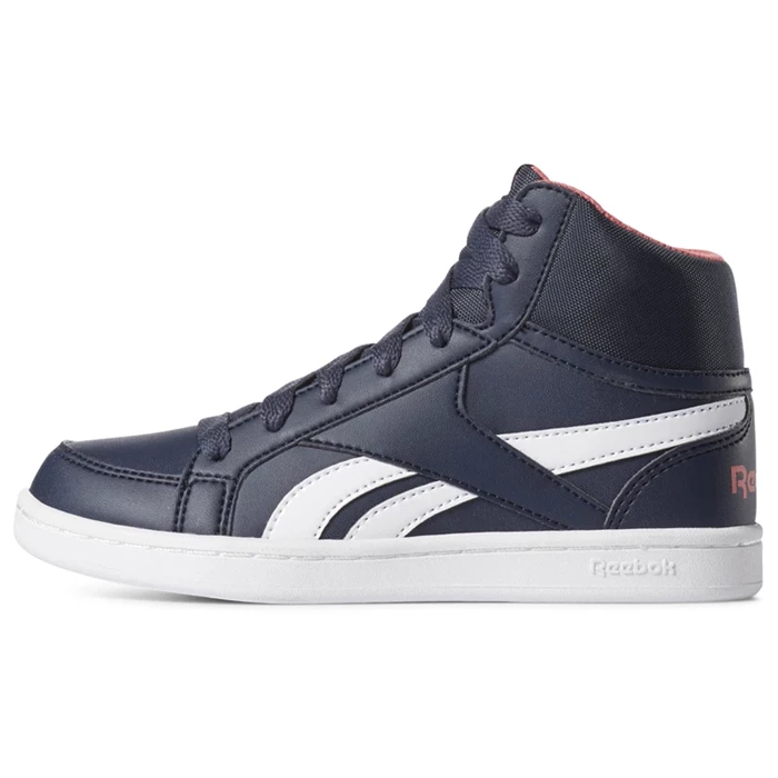 Reebok Royal Prime Mid Kids' Sneakers Navy / White / Rose | PH498KT