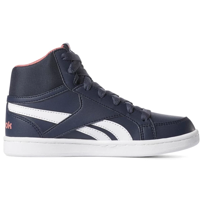 Reebok Royal Prime Mid Kids' Sneakers Navy / White / Rose | PH498KT