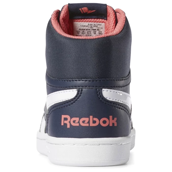 Reebok Royal Prime Mid Kids' Sneakers Navy / White / Rose | PH498KT