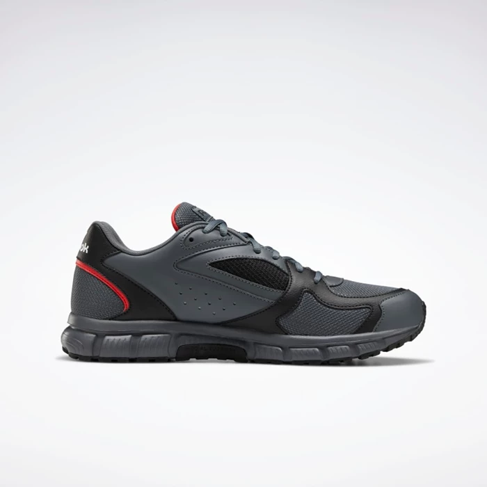 Reebok Royal Run Finish 2.0 Men's Classics Black/Grey/Red | PH257UP