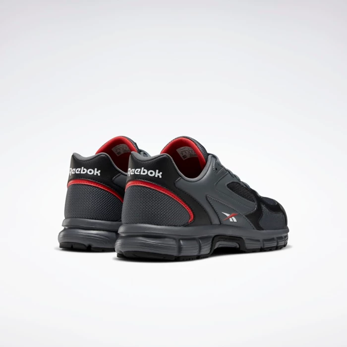 Reebok Royal Run Finish 2.0 Men's Classics Black/Grey/Red | PH257UP