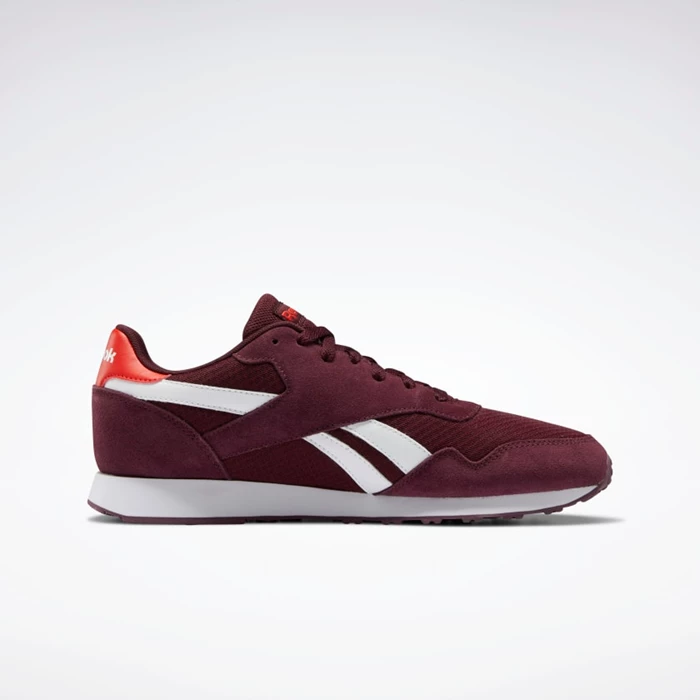 Reebok Royal Ultra Men's Classics Burgundy/White/Red | PH271ZR