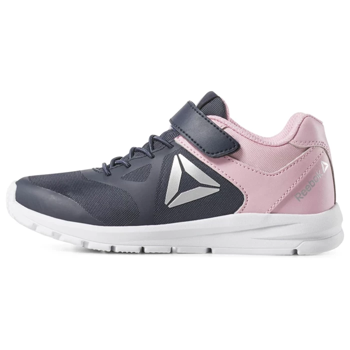 Reebok Rush Runner Kids' Running Shoes Navy / Pink | PH310WG