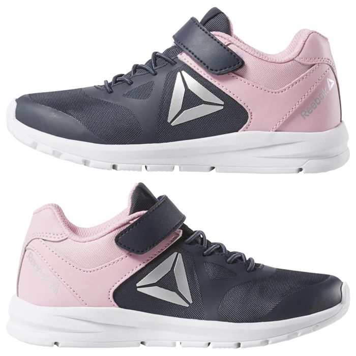 Reebok Rush Runner Kids' Running Shoes Navy / Pink | PH310WG