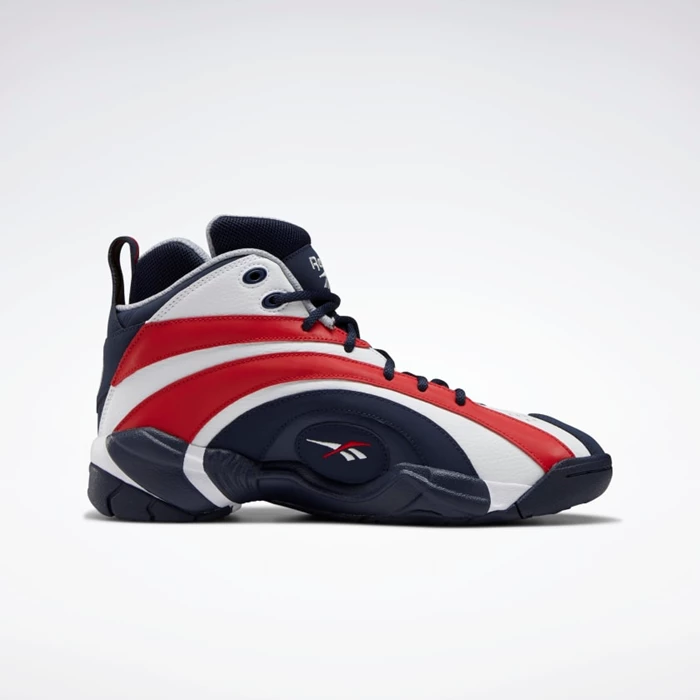 Reebok Shaqnosis Men's Basketball Shoes Navy/White/Red | PH408RB