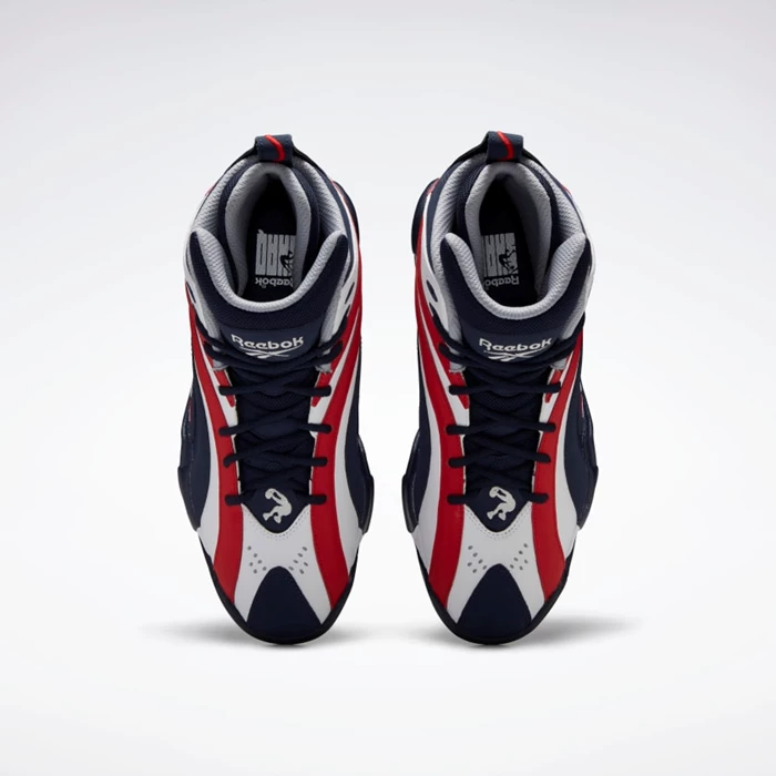 Reebok Shaqnosis Men's Basketball Shoes Navy/White/Red | PH408RB