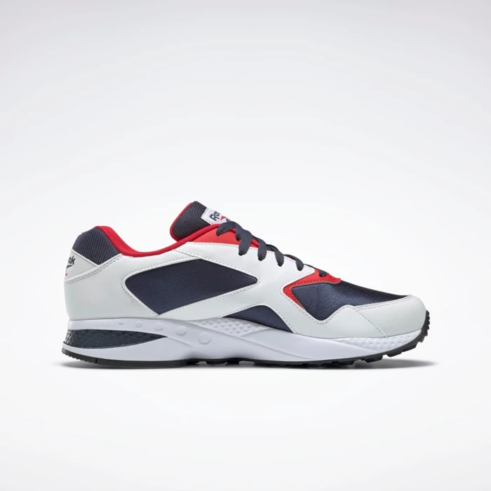 Reebok Torch Hex Men's Classics White/Navy/Red | PH046RX