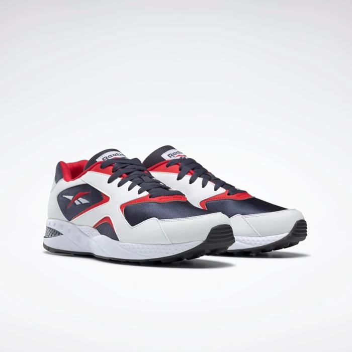 Reebok Torch Hex Men's Classics White/Navy/Red | PH046RX