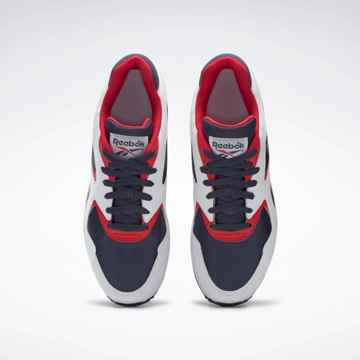 Reebok Torch Hex Men's Classics White/Navy/Red | PH046RX