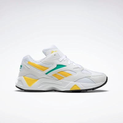 Reebok Aztrek 96 Women's Classics White/Turquoise/Yellow | PH186KT