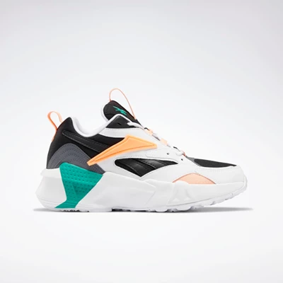 Reebok Aztrek Double Mix Women's Classics White/Orange/Turquoise | PH796QD