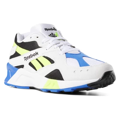 Reebok Aztrek Men's Classics White/Black/Yellow | PH048AY