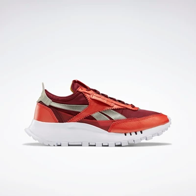 Reebok Classic Leather Legacy Women's Classics Red/Grey | PH934HF