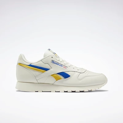 Reebok Classic Leather Men's Classics Deep/Yellow | PH754BZ