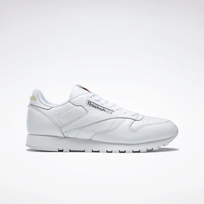 Reebok Classic Leather Men's Classics White/Navy/Gold | PH847PT