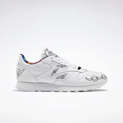 Reebok Classic Leather Women's Classics White/Black/White | PH183XV