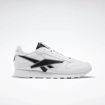 Reebok Classic Leather Women's Classics White/Black/Silver | PH247BX