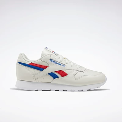 Reebok Classic Leather Women's Classics Red/Blue | PH946LH