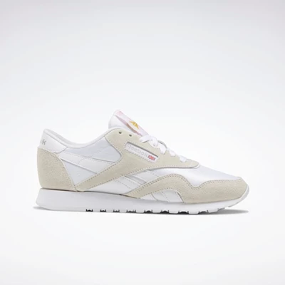 Reebok Classic Nylon Women's Classics White/White/Light Grey | PH326BF