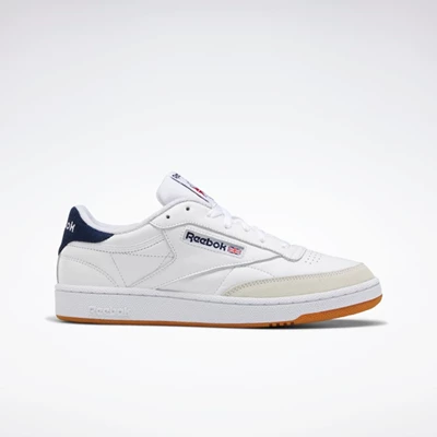 Reebok Club C 85 Men's Classics White/Navy/Red | PH165BS