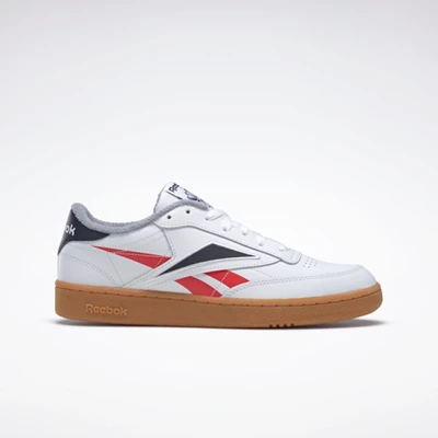 Reebok Club C 85 Men's Classics White/Red/Navy | PH836NK