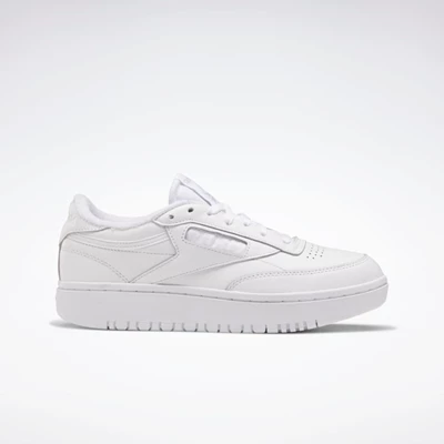 Reebok Club C Double Women's Classics White/White/Grey | PH907NC