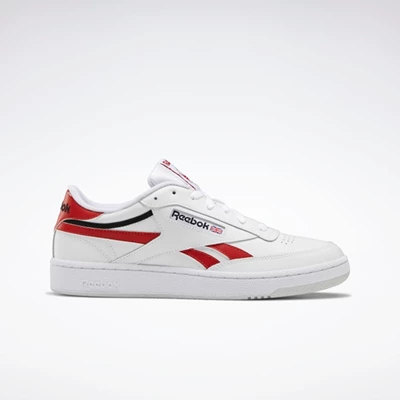 Reebok Club C Revenge Men's Classics White/Red/Black | PH249GN