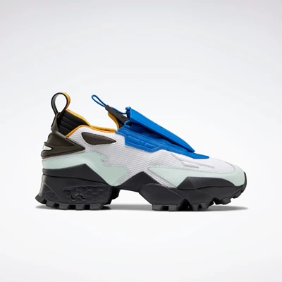 Reebok Experiment 4 Fury Trail by Pyer Moss Women's Classics White/Blue/Gold | PH847JB