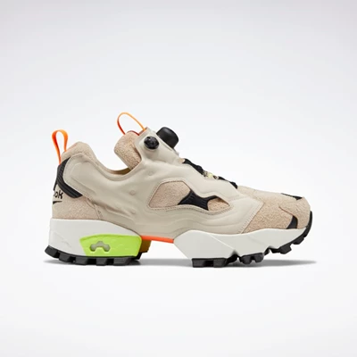 Reebok Instapump Fury Trail Men's Classics Beige/Black/Light Green | PH154WJ