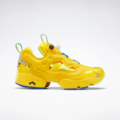 Reebok Minion Instapump Fury Women's Classics Yellow/Yellow/Blue | PH328CI