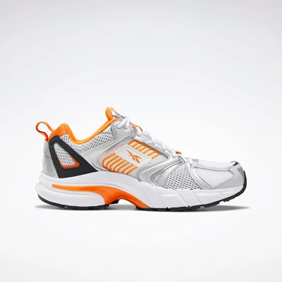 Reebok Premier Men's Classics White/Silver/Orange | PH437RM