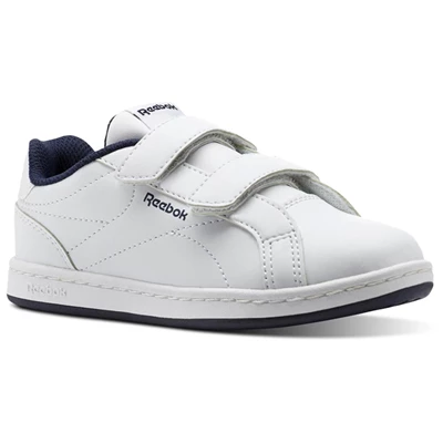 Reebok ROYAL COMP CLN 2V Kids' Sneakers White / Navy | PH936VN